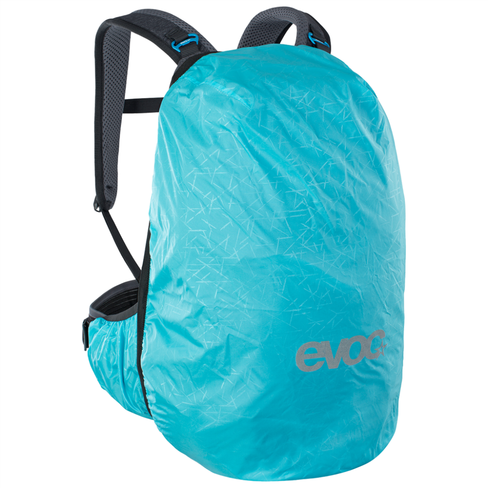 Evoc Trail Pro 16L Backpack, L/XL, curry/denim