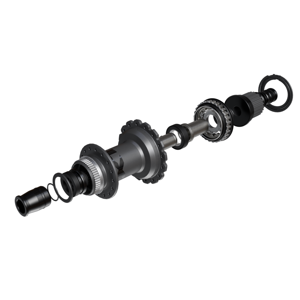 Shimano Hinterradnabe XTR FH-M9210 12-Gang Micro Spline 148 mm 28-Loch 12 mm Center-Lock