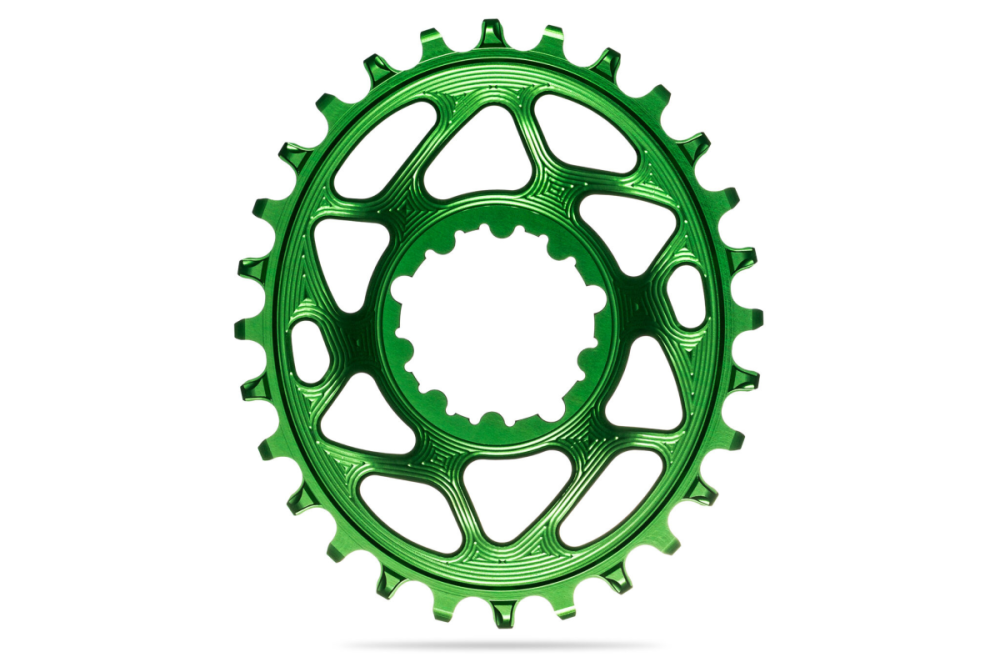 absoluteBLACK absoluteBLACK, Kettenblatt, OVAL, MTB, für Sram, DIRECT MOUNT, GXP - N/W, 6mm Versatz, GREEN - GR...
