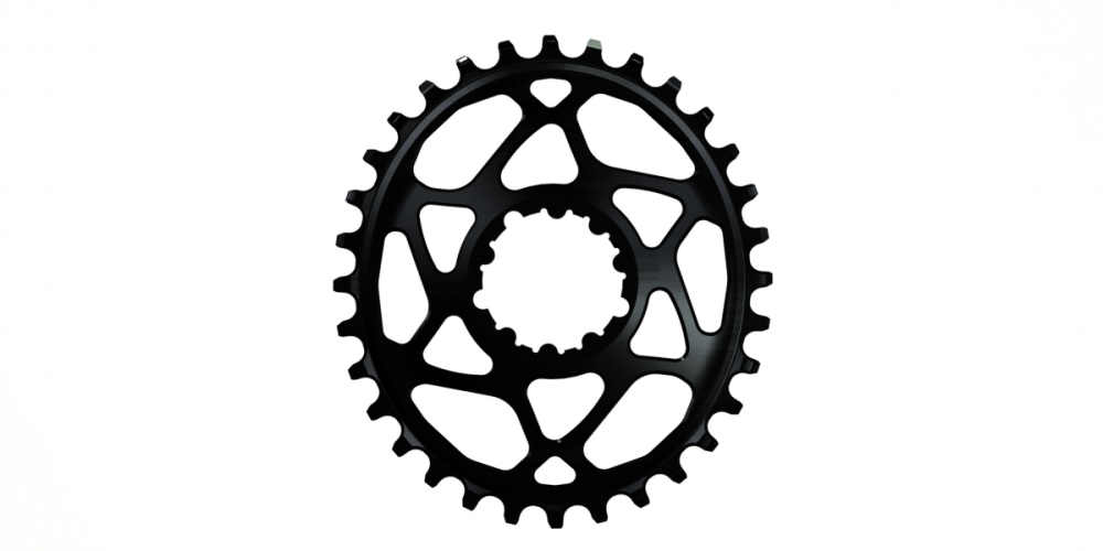 absoluteBLACK absoluteBLACK, Kettenblatt, OVAL, MTB, für Sram, DIRECT MOUNT, GXP - N/W, 6mm Versatz, BLACK - SC...
