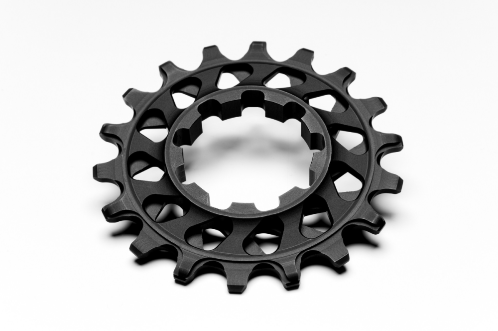 absoluteBLACK absoluteBLACK, Kassetten-Ring, Singlespeed, Narrow/Wide Verzahnung, Aluminium, BLACK onyl, 18 Zähne