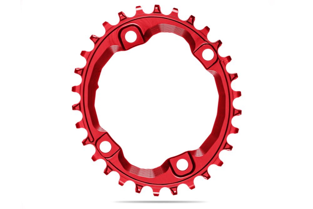 absoluteBLACK absoluteBLACK, Kettenblatt, OVAL, MTB, für Shimano XT M8000/MT700 , assysmetrischer Spider, N/W, ...