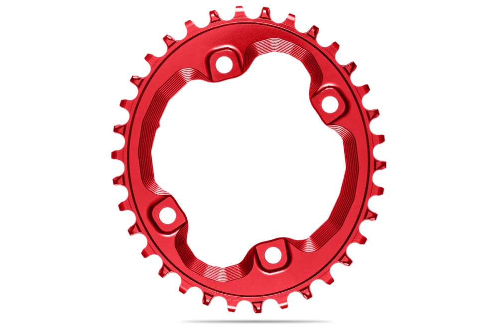 absoluteBLACK absoluteBLACK, Kettenblatt, OVAL, MTB, für Shimano XT M8000/MT700 , assysmetrischer Spider, N/W, ...