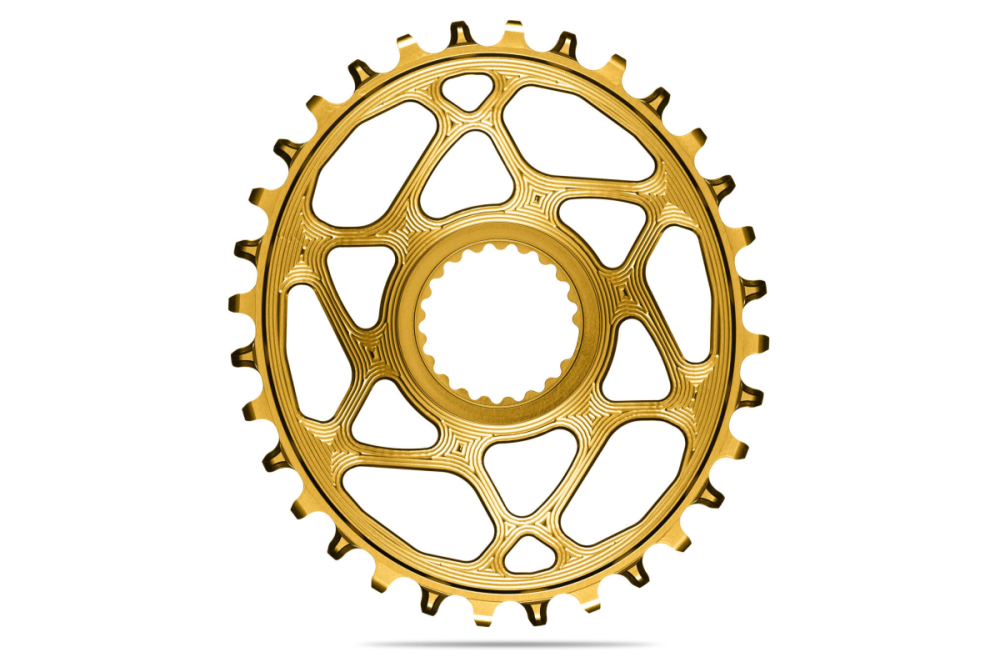 absoluteBLACK absoluteBLACK, Kettenblatt, OVAL, MTB, für Shimano, DIRECT MOUNT, kompatibel mit HG+ 12-fach Kett...