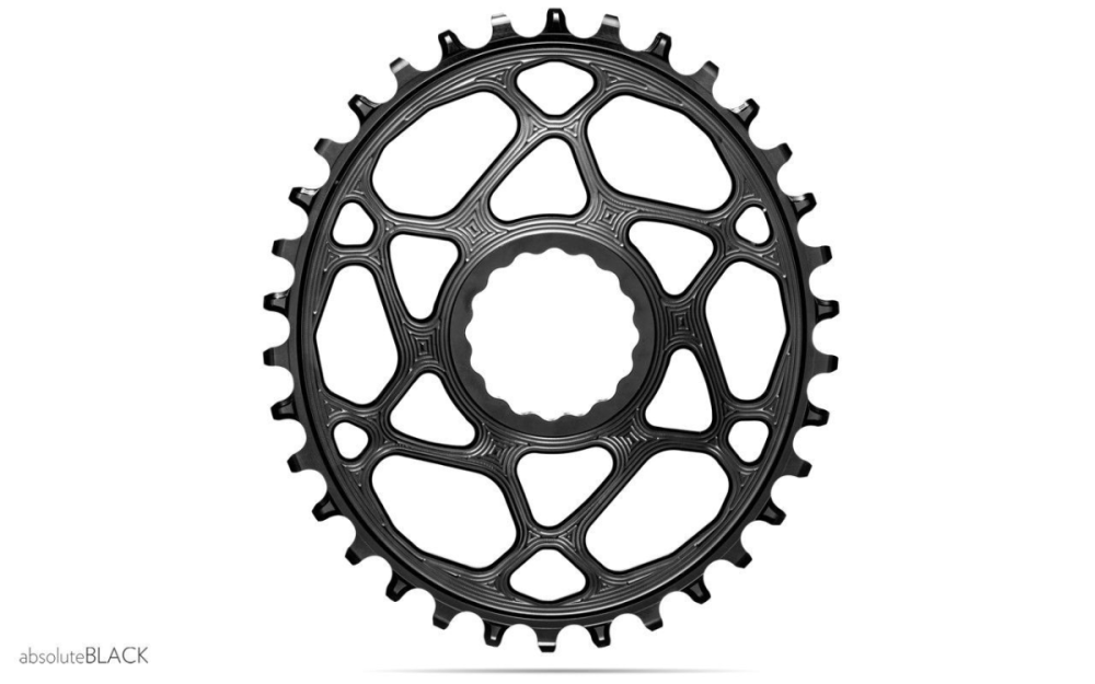 absoluteBLACK absoluteBLACK, Kettenblatt, OVAL, MTB, für RaceFace Cinch, Direct-Mount, - Boost 148, SHIMANO HG+...