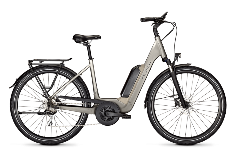 Kalkhoff ENDEAVOUR 1 MOVE, jetgrey matt, 545Wh, Tiefeinsteiger, M