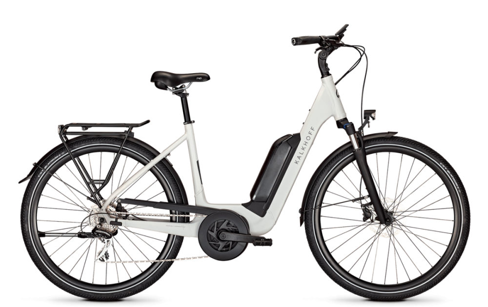 Kalkhoff ENDEAVOUR 1 MOVE, lightgrey matt, 725Wh, Tiefeinsteiger, M