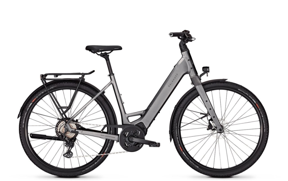 Kalkhoff ENDEAVOUR L EXCITE, jetgrey matt, 400Wh, L