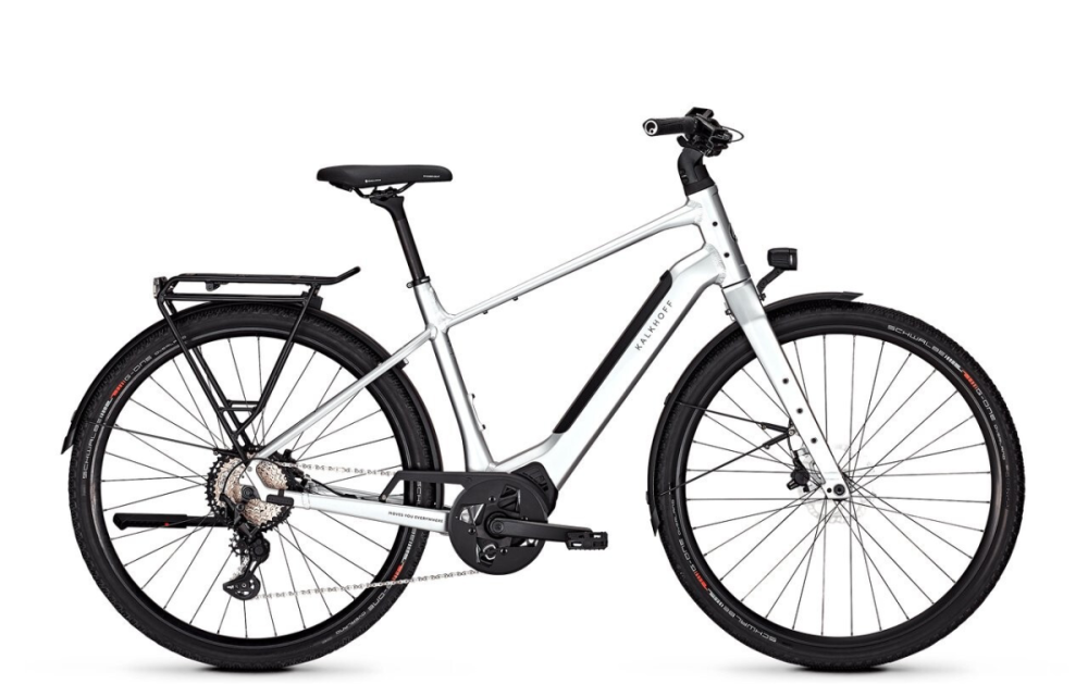 Kalkhoff ENDEAVOUR L EXCITE, nepalsilver glossy, 400Wh, L