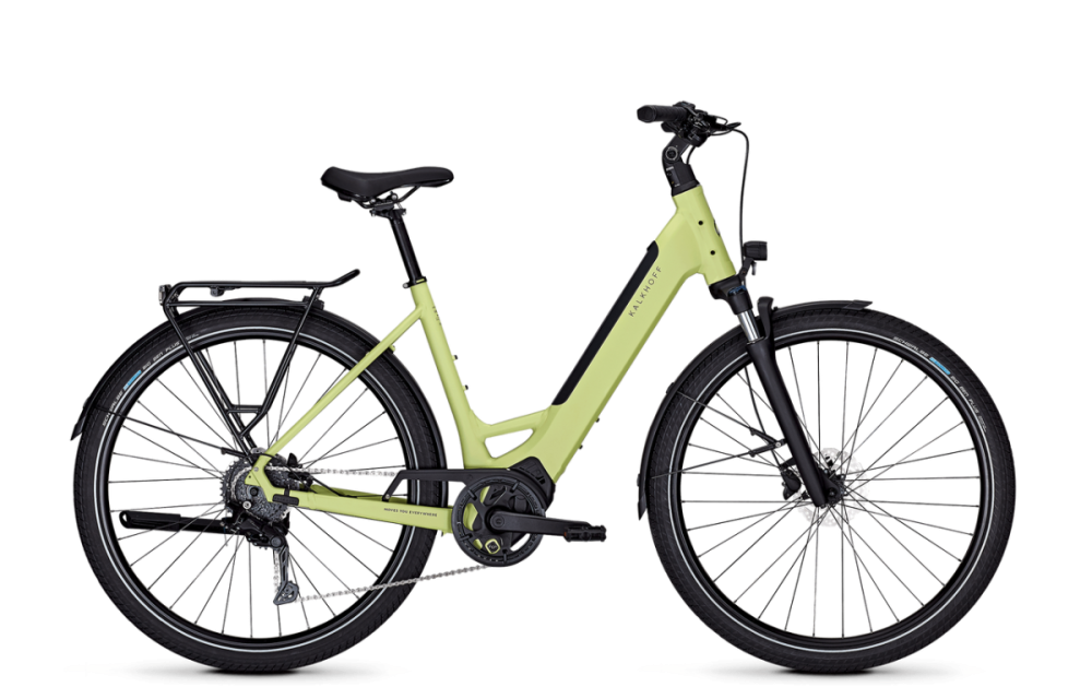 Kalkhoff ENDEAVOUR L SEASON, coolmatcha matt, 400Wh, Tiefeinsteiger, M