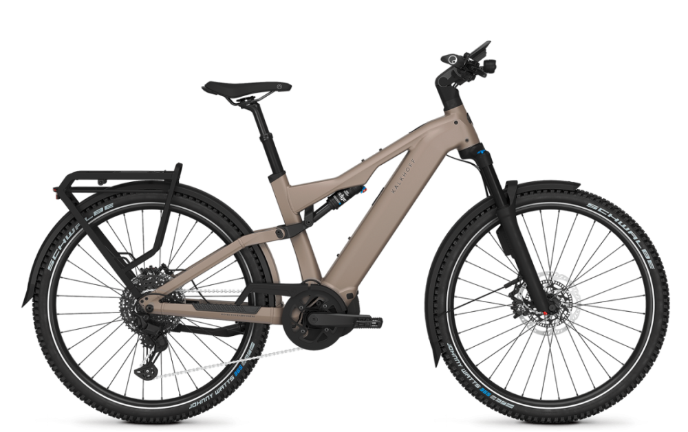 Kalkhoff ENTICE 7+ EXCITE ABS, moonstonegrey matt, 800Wh, M