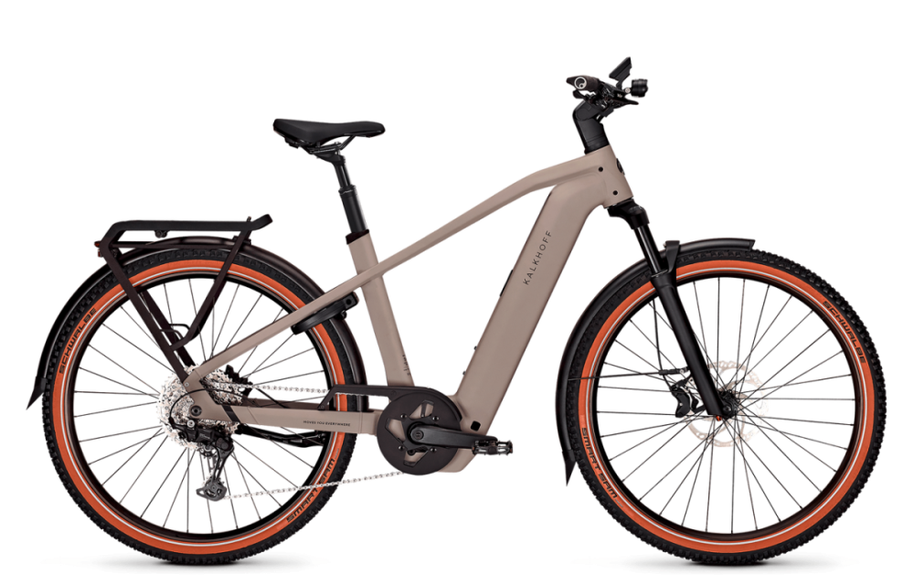 Kalkhoff ENTICE 5+ ADVANCE, moonstonegrey matt, 600Wh, L