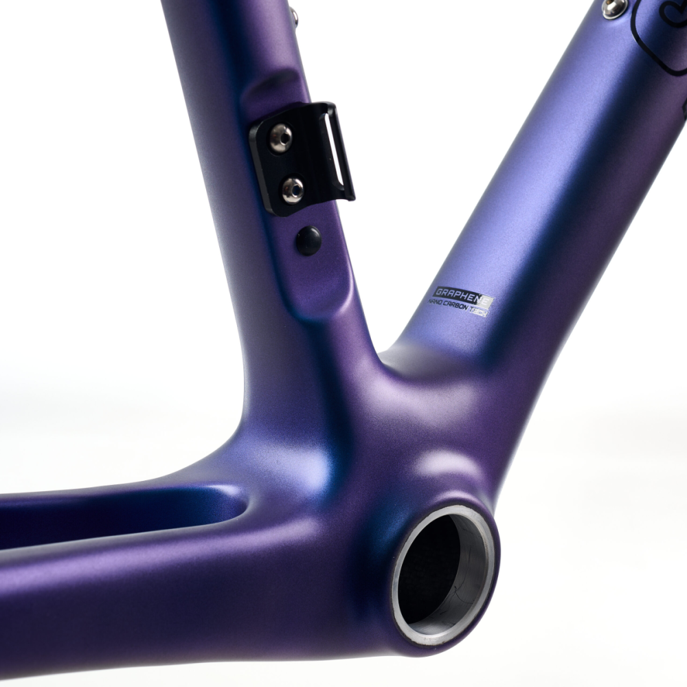 Schmolke Carbon   Aerrow PolarLight-blue Rahmenset