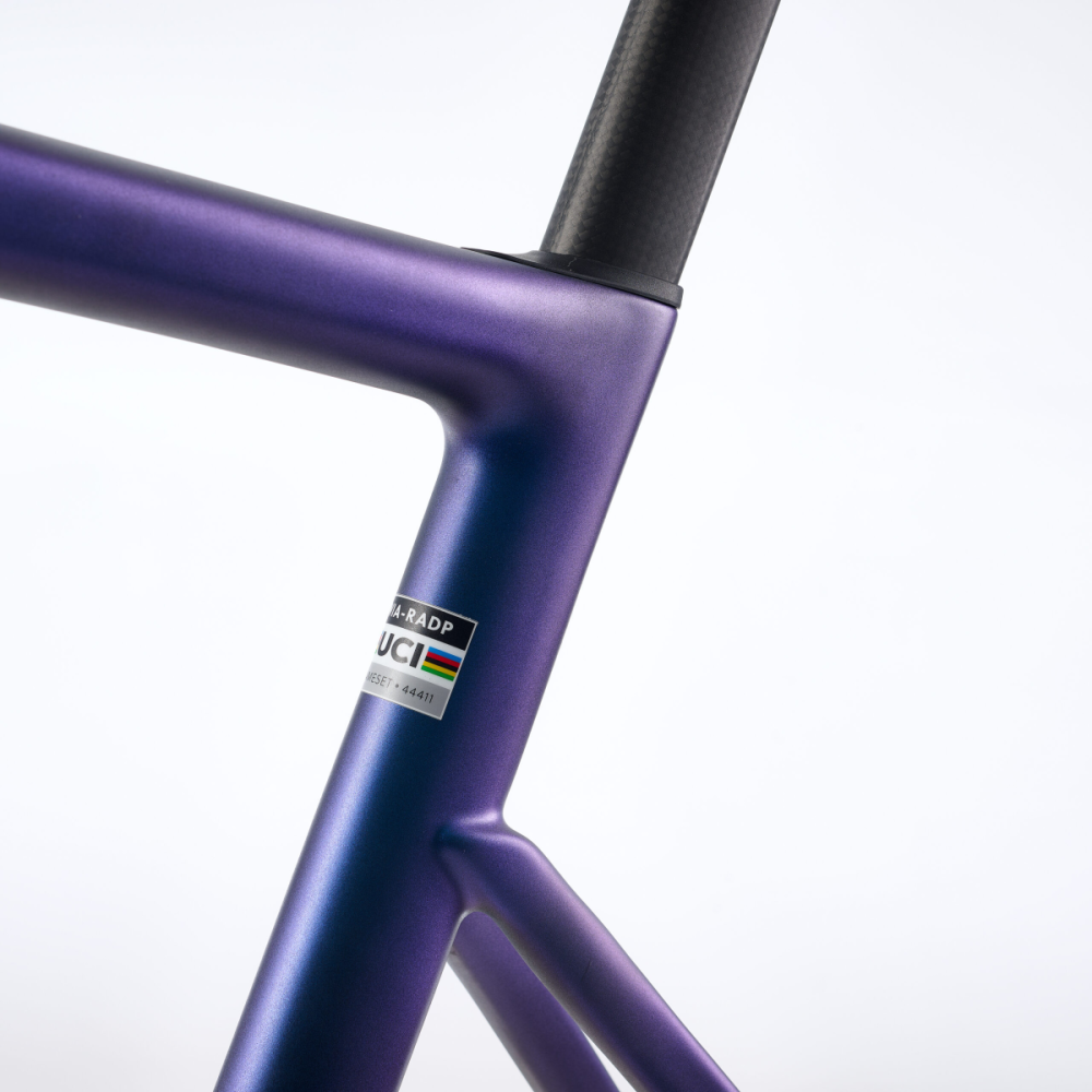 Schmolke Carbon   Aerrow PolarLight-blue Rahmenset