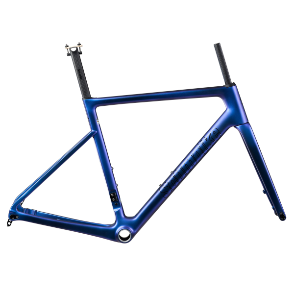 Schmolke Carbon   Aerrow PolarLight-blue Rahmenset