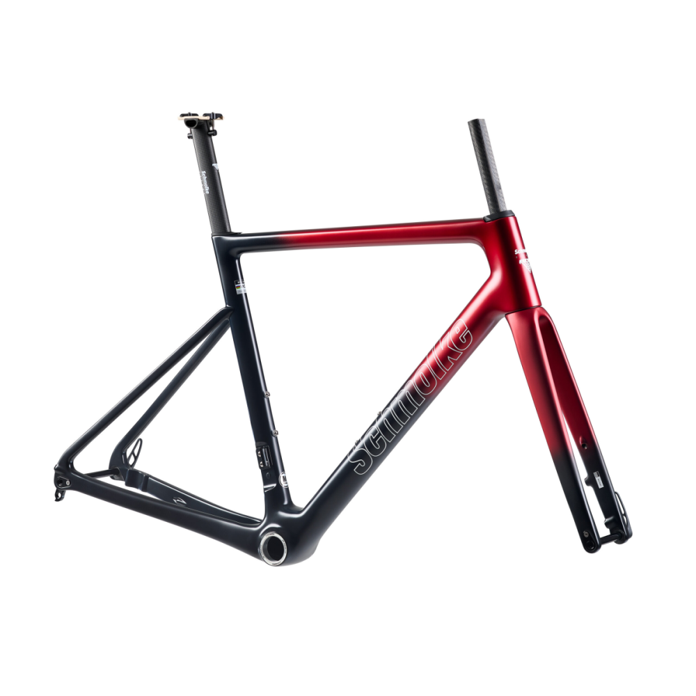 Schmolke Carbon   Aerrow Rahmenset, Burgund