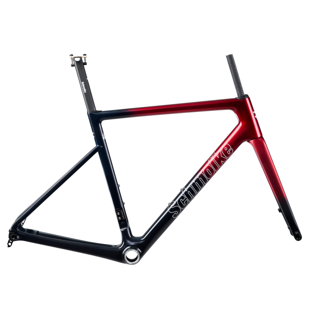 Schmolke Carbon   Aerrow Rahmenset, Burgund