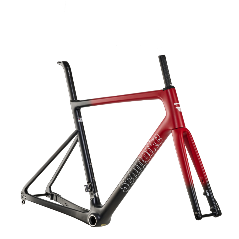 Schmolke Carbon   Aerrow Rahmenset, Rot