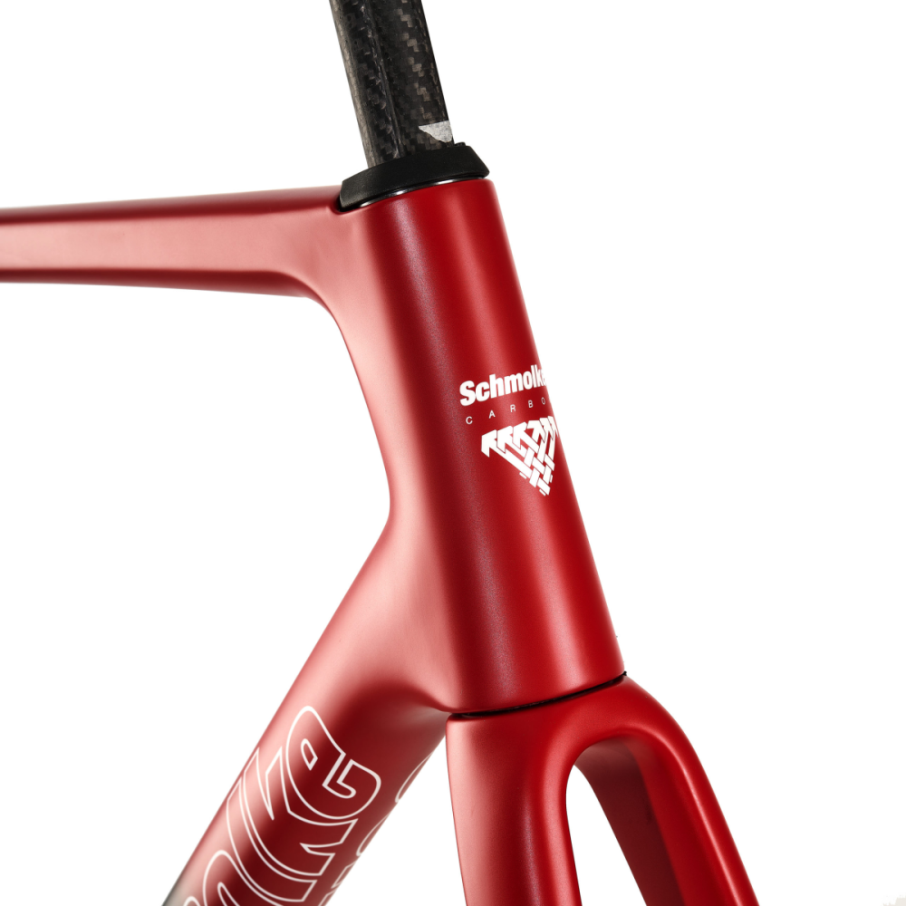 Schmolke Carbon   Aerrow Rahmenset, Rot