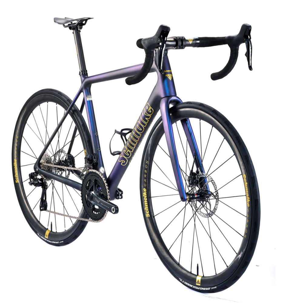 Schmolke Carbon Leggerissima TLO 33 Jahre Gold Edition, mit Powermeter, 56