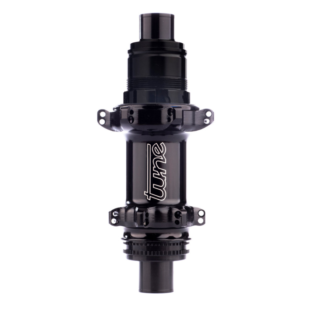 Tune TUNE, Rear-Nabe ROAD, Prince CL 28h 12mm, Standard Bearings, Campagnolo N3W 6T, black