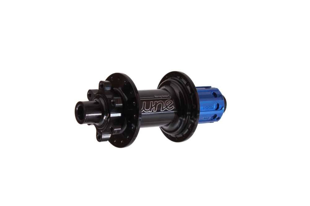 Tune TUNE, Rear-Nabe, 6 Loch Bremsaufnahme, 12x142mm, 32 Speichenlöcher, Shimano HG11, schwarz, mit Re...