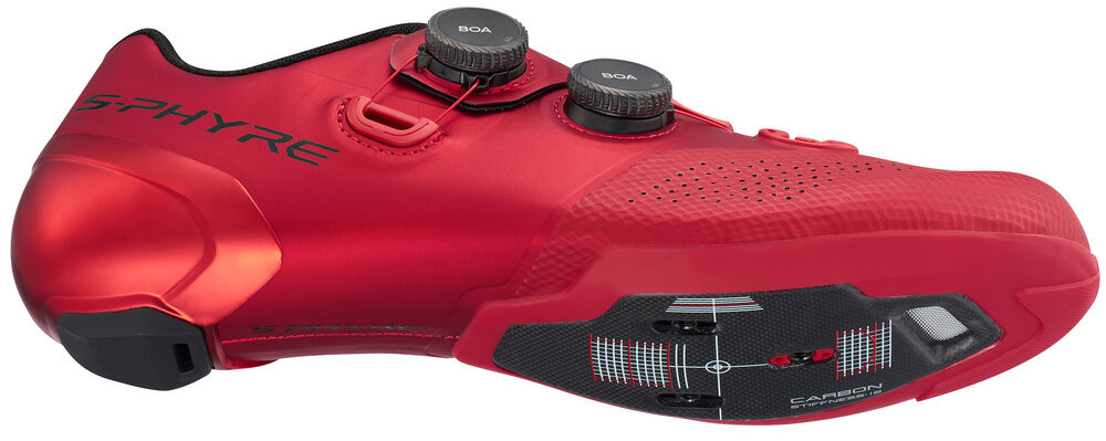 Shimano Men Road SH-RC9 S-PHYRE Schuh SPD-SL red, 44