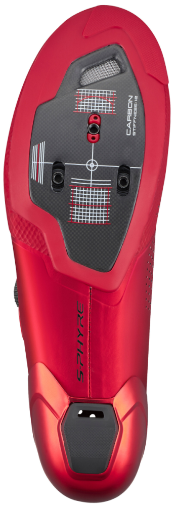 Shimano Men Road SH-RC9 S-PHYRE Schuh SPD-SL red, 44