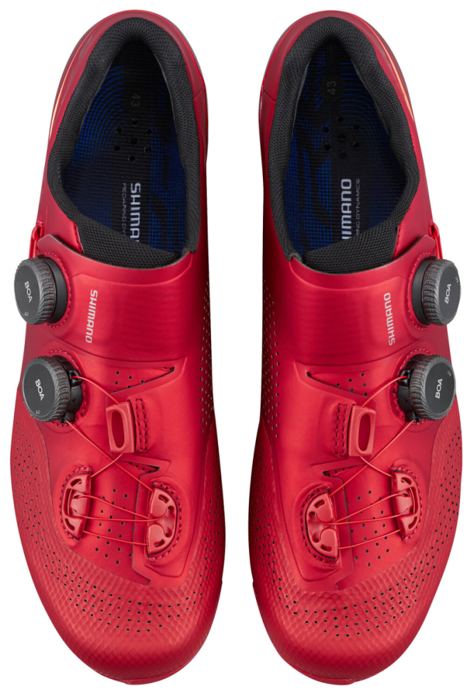 Shimano Men Road SH-RC9 S-PHYRE Schuh SPD-SL red, 44