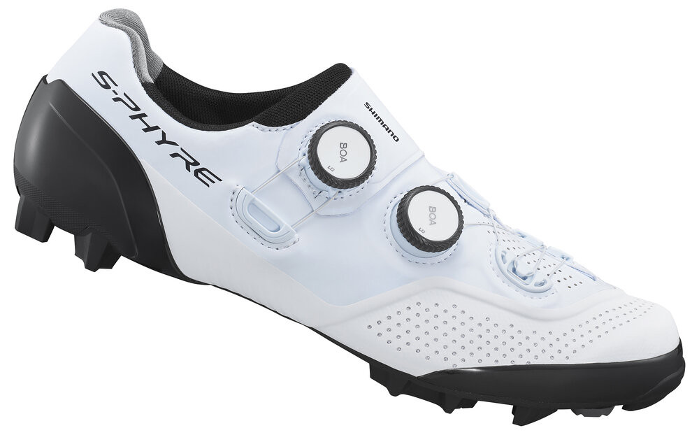 Shimano Men MTB SH-XC9 S-PHYRE Schuh SPD white, 47