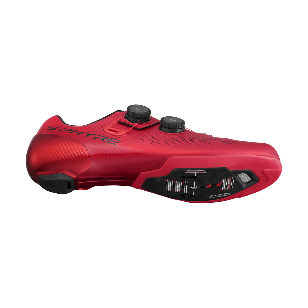 Shimano Men Road SH-RC9R S-PHYRE Schuh SPD-SL red, 40