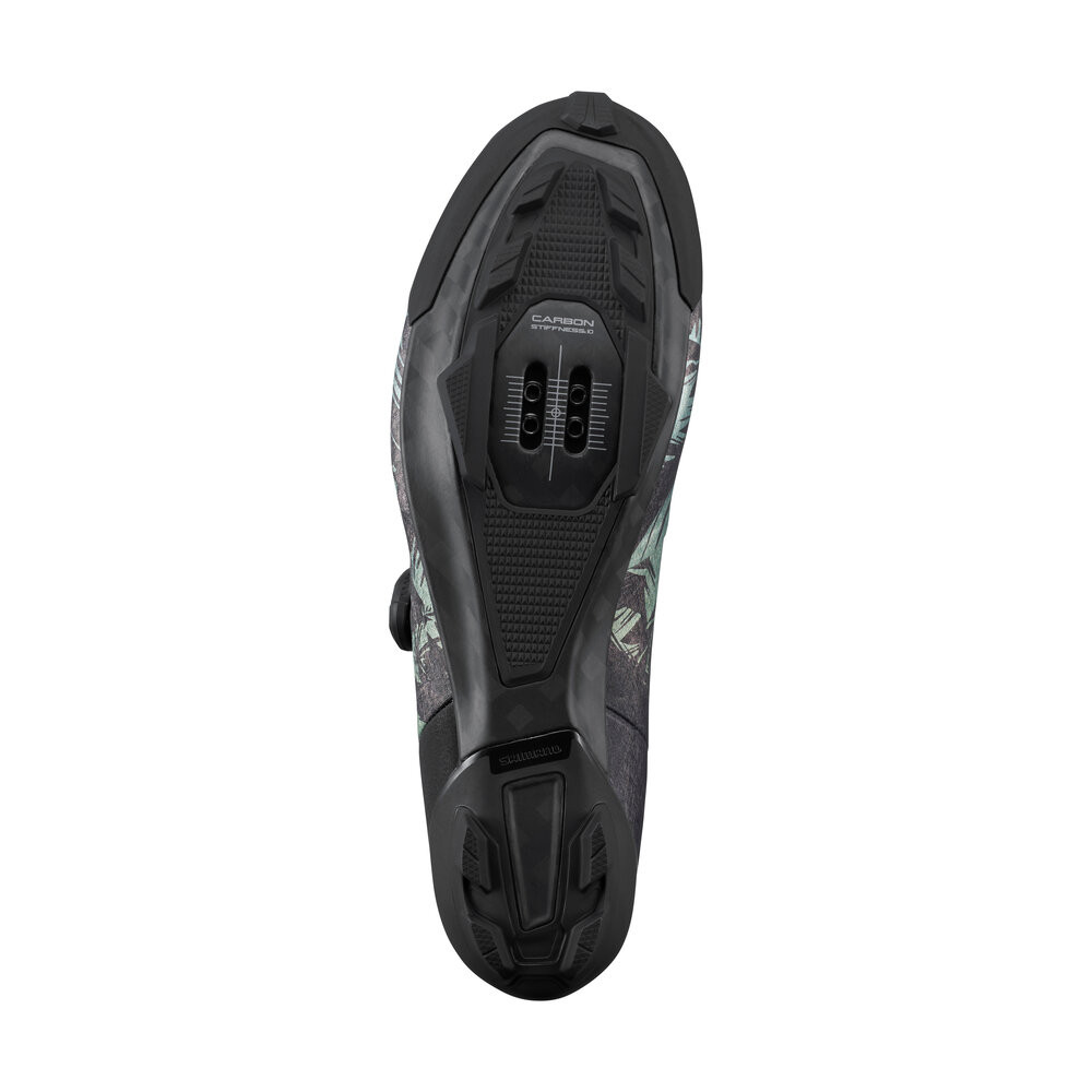 Shimano Men Gravel SH-RX8 Schuh SPD tropical leaves, 46