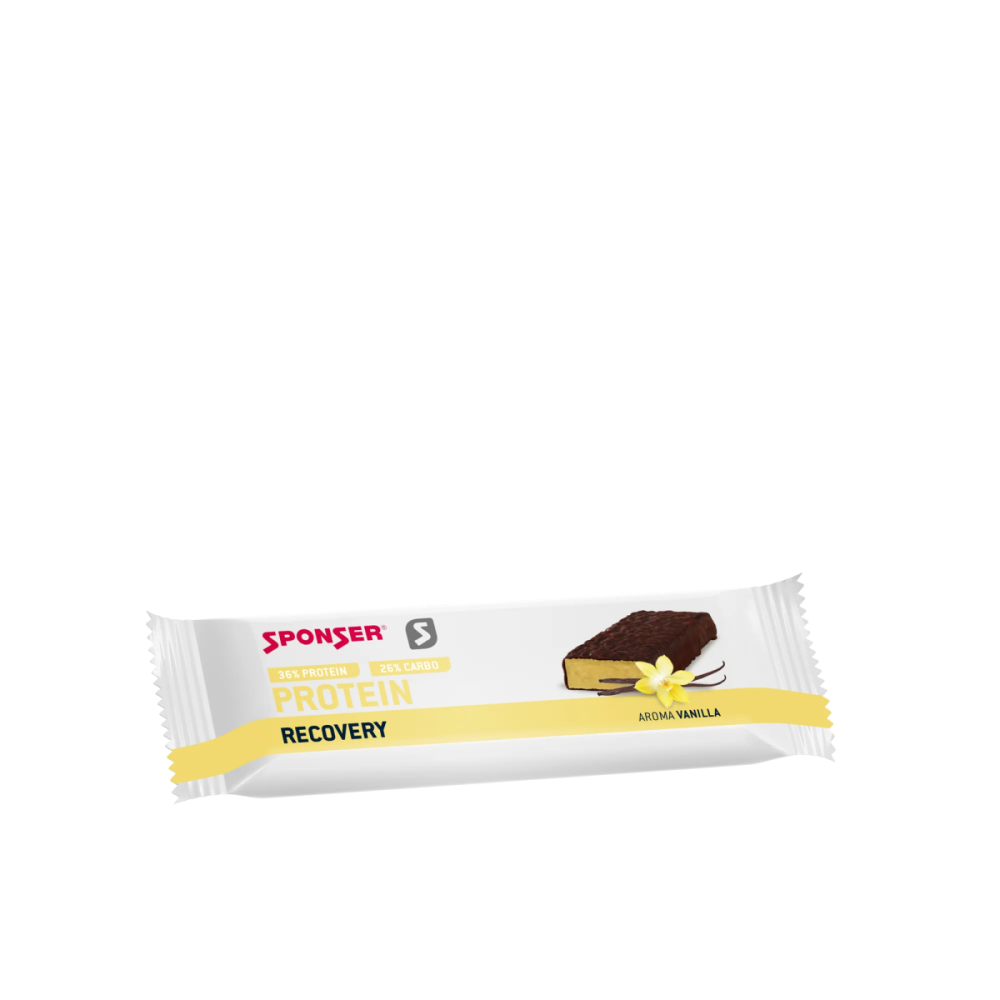 Sponser   PROTEIN Recovery BAR, Vanilla, Display 25 x 50g 