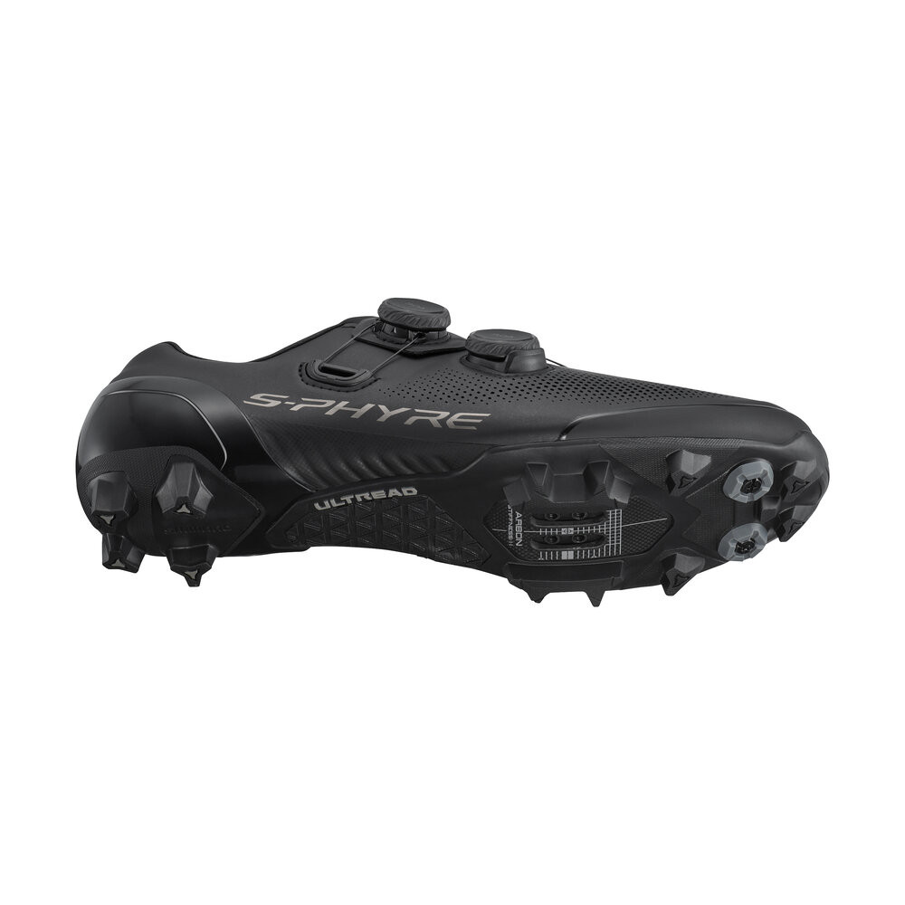 Shimano Men MTB SH-XC9 S-PHYRE Schuh SPD black, 43.5
