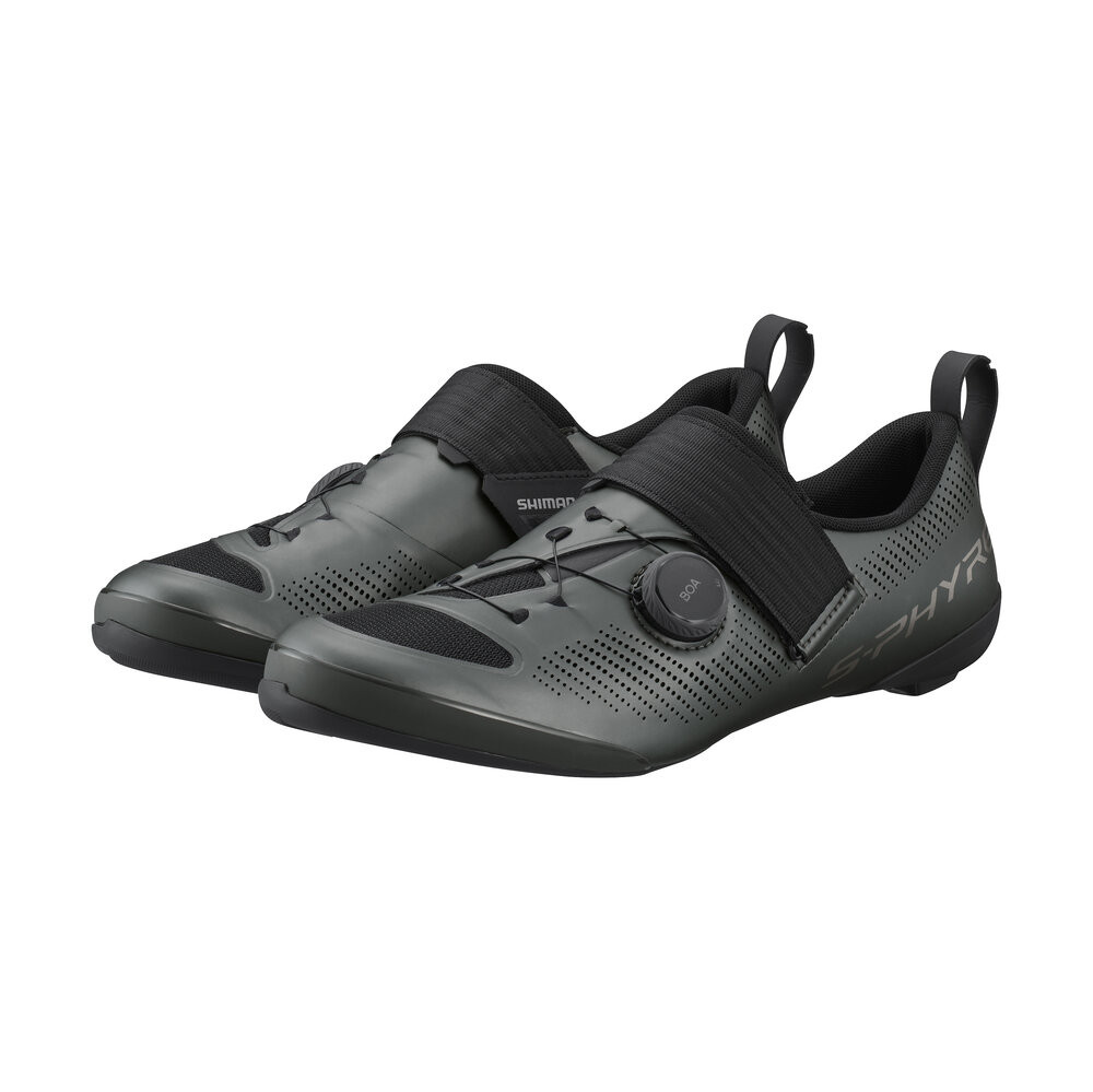 Shimano Men Tri SH-TR9 S-PHYRE Schuh SPD-SL matte gunmetal, 39
