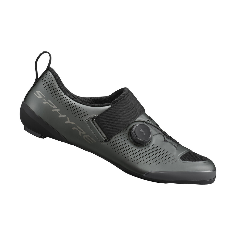 Shimano Men Tri SH-TR9 S-PHYRE Schuh SPD-SL matte gunmetal, 39