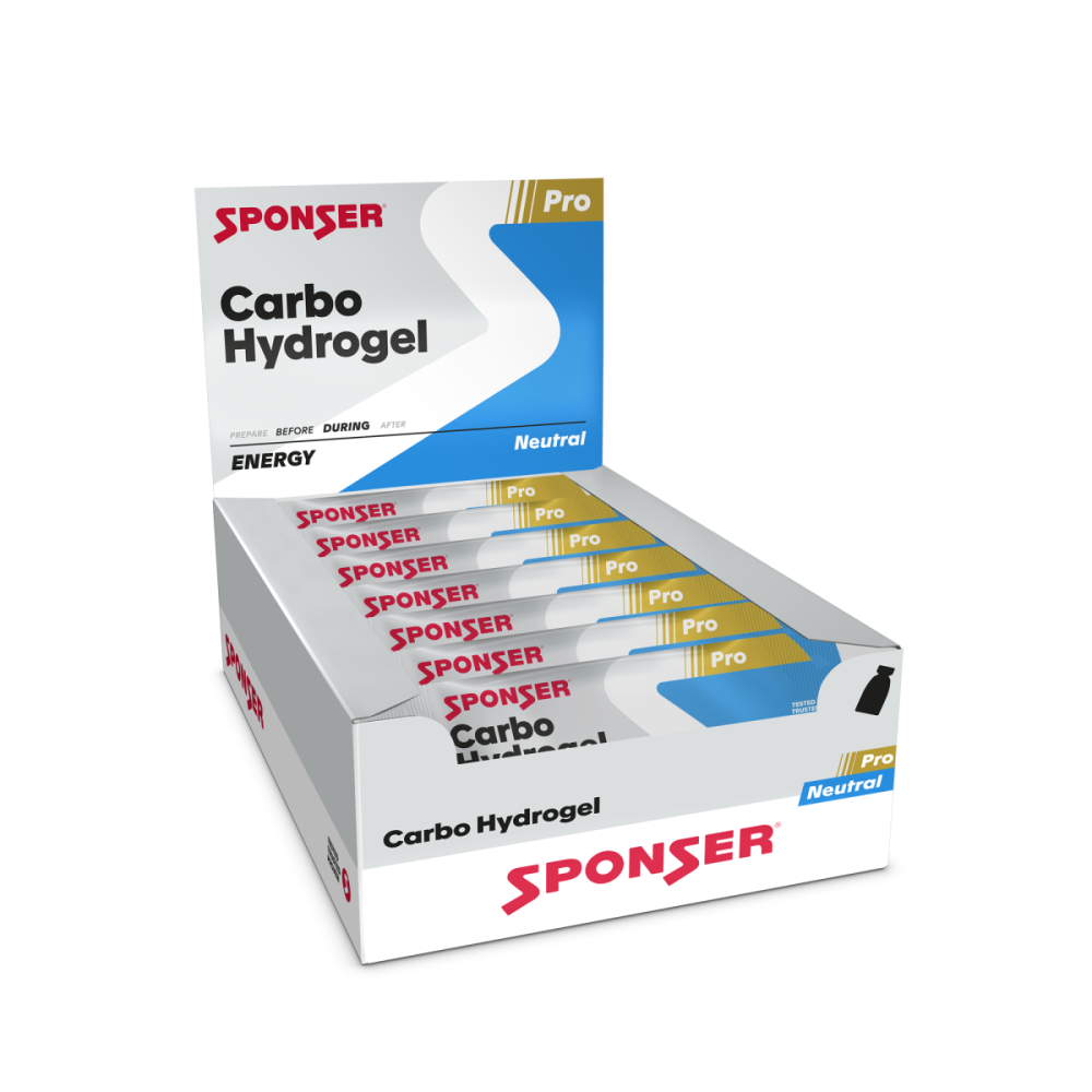 Sponser Carbo Hydrogel Neutral - Display (20 x 60 g)