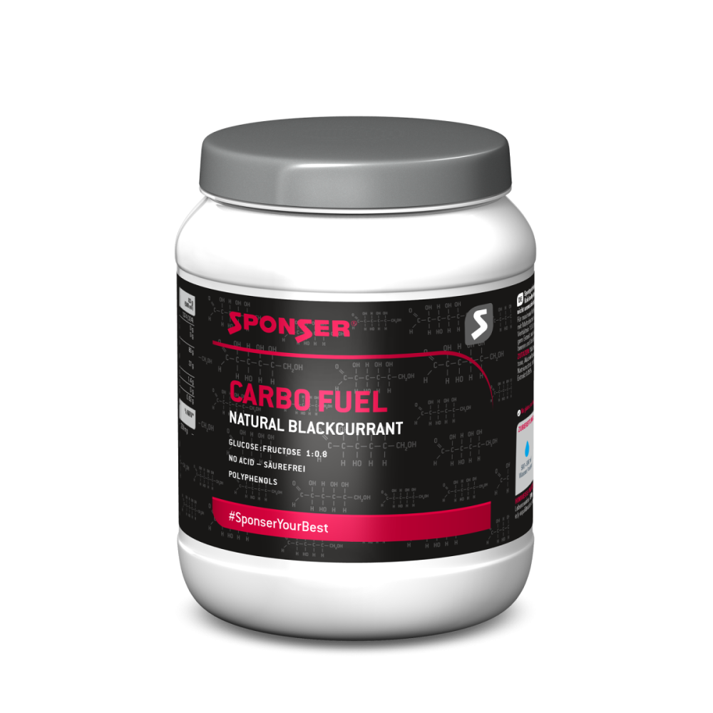 Sponser Carbo Fuel Natural Blackcurrant - Dose (1000 g)