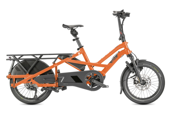 Tern GSD S10 Gen 3, Cargo Line 545Wh rot, Papaya Rot
