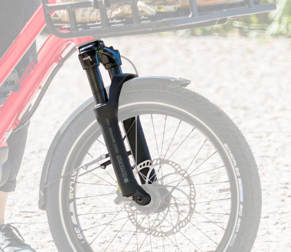 TERN Bikes Tern Federgabel Suntour 20"für HSD, matt schwarz