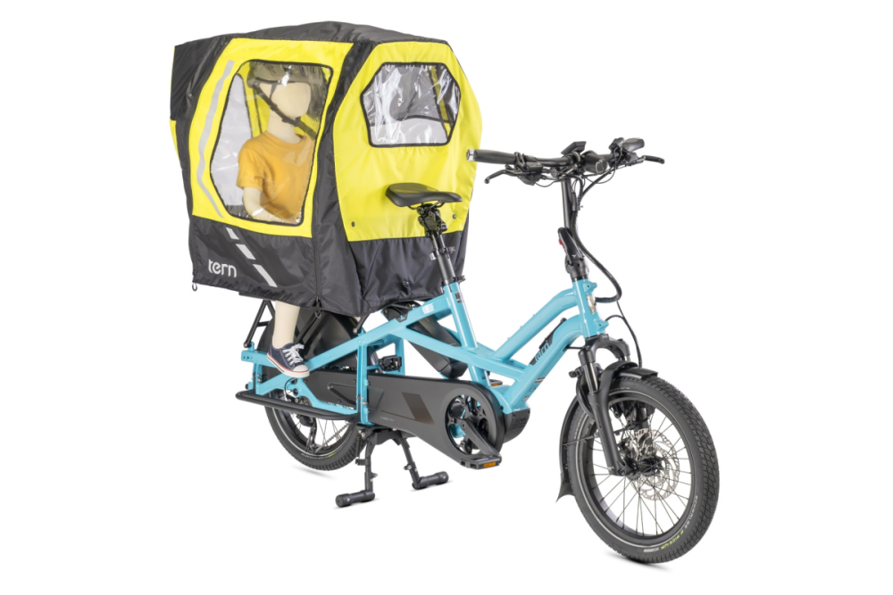 TERN Bikes Rain Shield, Regenschutz für, GSD, Orox und Quick Haul Long
