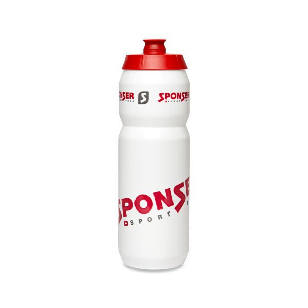 Sponser Pro Bottle 750ml - weiss/rot