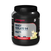 Sponser Whey Isolate 94 - Glutenfrei Laktosefrei Whey Proteine Proteinpulver, Vanilla, Dose 425g