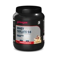 Sponser Whey Isolate 94 - Glutenfrei Laktosefrei Whey Proteine Proteinpulver, Caffè Latte, Dose 850g