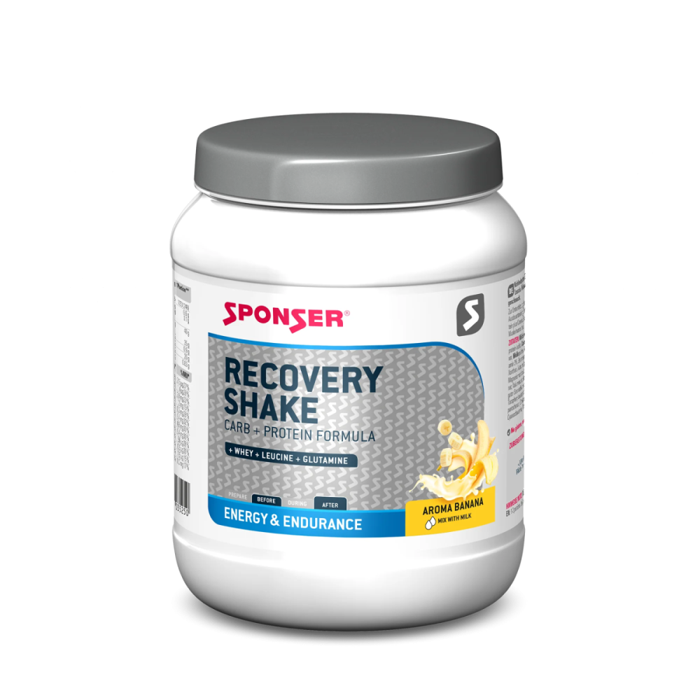 Sponser RECOVERY SHAKE, Banana, Dose 900g