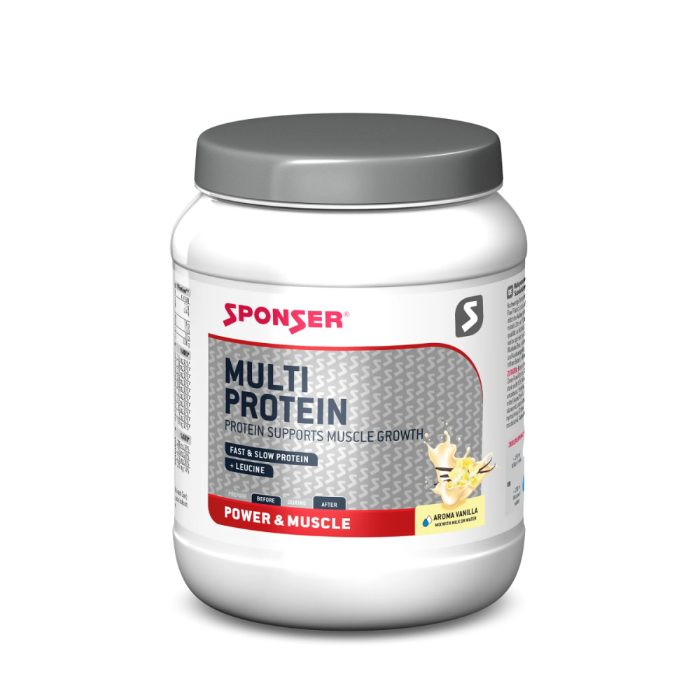 Sponser Multi Protein - Glutenfrei, Vanilla, Dose 425g