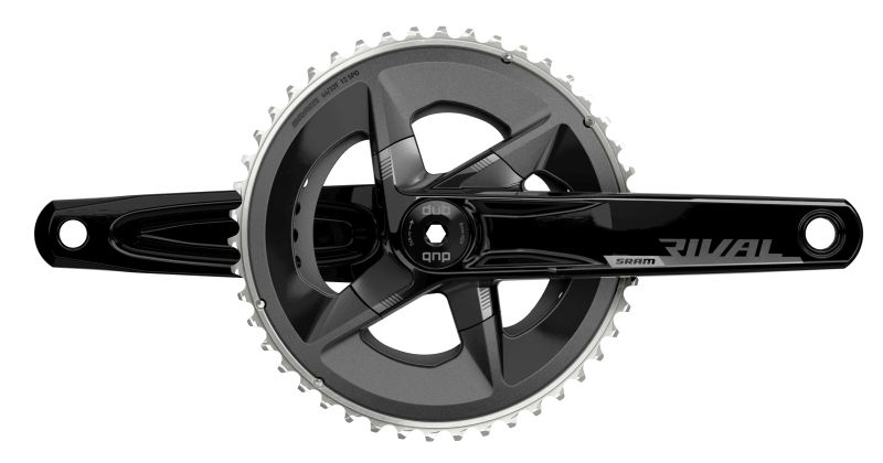 SRAM Crankset Rival eTap AXS Wide 2x  DUB black,170mm/43/30t