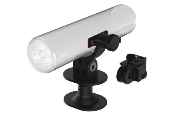 Knog Halter PWR Helmet/GoPro Mount black