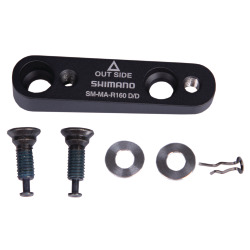 Shimano Adapter Flatmount 140mm::160mm vorne exkl. Schrauben/Draht