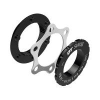 DT Center Lock Adapter 12mm Road, 1 Stk. für 6 Loch Scheibe